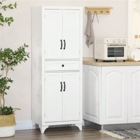 Kitchen Storage Cabinet, Kitchen Cabinet (Color: as picture)