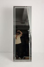 LED Mirror Full Length Mirror with Lights Wide Standing Tall Full Size Mirror for Bedroom Giant Full Body Mirror Large Floor Mirror with Lights S (Color: as Pic)